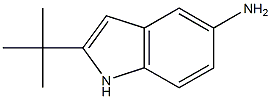5-Amino-2-tert-butylindole 구조식 이미지
