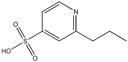 2-propyl-4-pyridinesulfonic acid 구조식 이미지