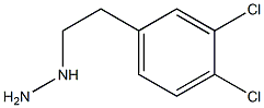 [2-(3,4-Dichloro-phenyl)-ethyl]-hydrazine Structure