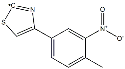[4-(4-Methyl-3-nitro-phenyl)-thiazol-2-yl]- 구조식 이미지