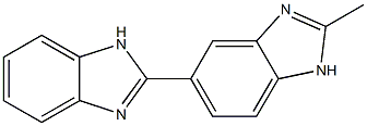 2'-Methyl-3H,1'H-[2,5']bibenzoimidazolyl-5- Structure