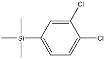 1-(TRIMETHYLSILYL)-3,4-DICHLOROBENZENE 96% 구조식 이미지