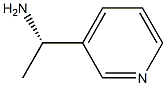 (1S)-1-PYRIDIN-3-YLETHANAMINE 구조식 이미지