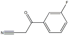 3-FLUOROBENZOYLACETONITRILE 96% Structure