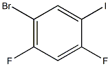 5-BROMO-2,4-DIFLUORO-1-IODOBENZENE 구조식 이미지