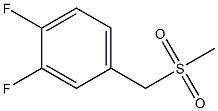 3,4-DIFLUOROBENZYLMETHYLSULFONE 97% Structure