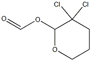 3,3-DICHLORO-2-FORMOXYTETRAHYDROPYRAN 98+% Structure