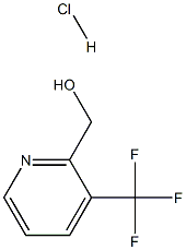 (3-TRIFLUOROMETHYL-PYRIDIN-2-YL) METHANOL HYDROCHLORIDE 구조식 이미지