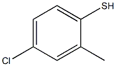 4-CHLORO-2-METHYLTHIOPHENOL 97% Structure