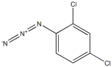 2,4-dichlorophenyl azide Structure