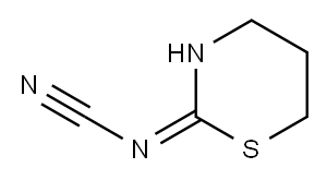 N-(1,3-thiazinan-2-yliden)cyanamide Structure
