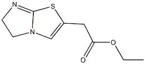 ethyl 2-(5,6-dihydroimidazo[2,1-b][1,3]thiazol-2-yl)acetate 구조식 이미지