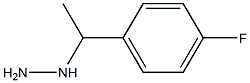 1-(1-(4-fluorophenyl)ethyl)hydrazine Structure