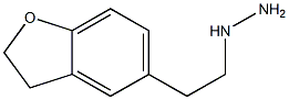 1-(2-(2,3-dihydrobenzofuran-5-yl)ethyl)hydrazine 구조식 이미지