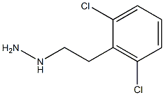 1-(2,6-dichlorophenethyl)hydrazine Structure