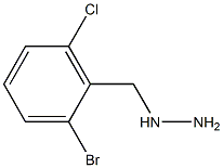 1-(2-bromo-6-chlorobenzyl)hydrazine 구조식 이미지