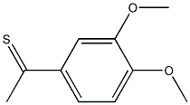 1-(3,4-dimethoxyphenyl)ethanethione Structure