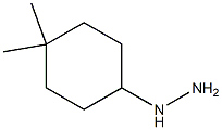 1-(4,4-dimethylcyclohexyl)hydrazine Structure