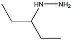 1-(pentan-3-yl)hydrazine 구조식 이미지