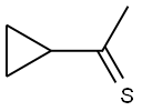 1-cyclopropylethanethione 구조식 이미지