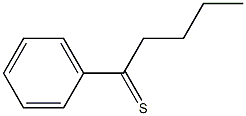 1-phenylpentane-1-thione 구조식 이미지