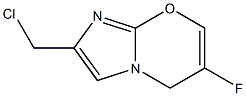 2-(chloromethyl)-6-fluoroH-imidazo[1,2-a]pyridine Structure