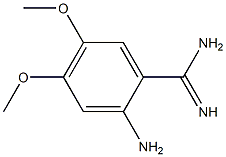 2-amino-4,5-dimethoxybenzamidine 구조식 이미지