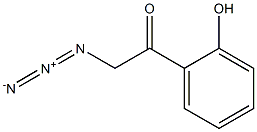 2-Azido-1-(2-hydroxyphenyl)ethanone  Structure