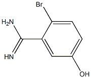 2-bromo-5-hydroxybenzamidine Structure