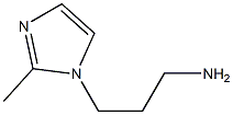 3-(2-methyl-1H-imidazol-1-yl)propan-1-amine Structure