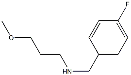 [(4-fluorophenyl)methyl](3-methoxypropyl)amine 구조식 이미지