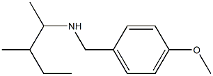 [(4-methoxyphenyl)methyl](3-methylpentan-2-yl)amine 구조식 이미지