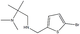 [(5-bromothiophen-2-yl)methyl][2-(dimethylamino)-2-methylpropyl]amine 구조식 이미지