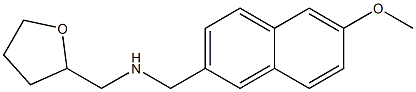 [(6-methoxynaphthalen-2-yl)methyl](oxolan-2-ylmethyl)amine Structure