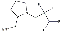 [1-(2,2,3,3-tetrafluoropropyl)pyrrolidin-2-yl]methanamine 구조식 이미지