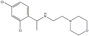 [1-(2,4-dichlorophenyl)ethyl][2-(morpholin-4-yl)ethyl]amine 구조식 이미지