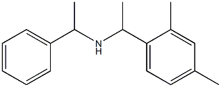 [1-(2,4-dimethylphenyl)ethyl](1-phenylethyl)amine 구조식 이미지