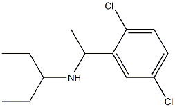 [1-(2,5-dichlorophenyl)ethyl](pentan-3-yl)amine 구조식 이미지