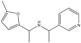 [1-(5-methylfuran-2-yl)ethyl][1-(pyridin-3-yl)ethyl]amine Structure