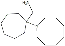 [1-(azocan-1-yl)cycloheptyl]methanamine Structure