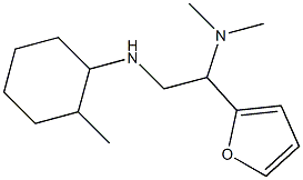 [1-(furan-2-yl)-2-[(2-methylcyclohexyl)amino]ethyl]dimethylamine Structure