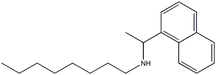 [1-(naphthalen-1-yl)ethyl](octyl)amine 구조식 이미지