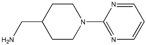 [1-(pyrimidin-2-yl)piperidin-4-yl]methanamine 구조식 이미지