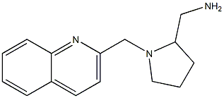 [1-(quinolin-2-ylmethyl)pyrrolidin-2-yl]methanamine 구조식 이미지