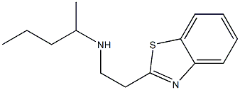 [2-(1,3-benzothiazol-2-yl)ethyl](pentan-2-yl)amine 구조식 이미지
