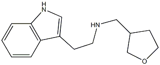 [2-(1H-indol-3-yl)ethyl](oxolan-3-ylmethyl)amine 구조식 이미지