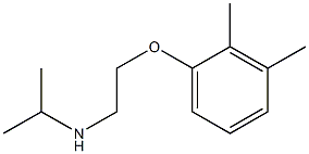 [2-(2,3-dimethylphenoxy)ethyl](propan-2-yl)amine Structure