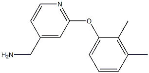 [2-(2,3-dimethylphenoxy)pyridin-4-yl]methylamine 구조식 이미지