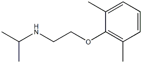 [2-(2,6-dimethylphenoxy)ethyl](propan-2-yl)amine Structure