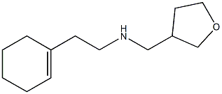 [2-(cyclohex-1-en-1-yl)ethyl](oxolan-3-ylmethyl)amine 구조식 이미지